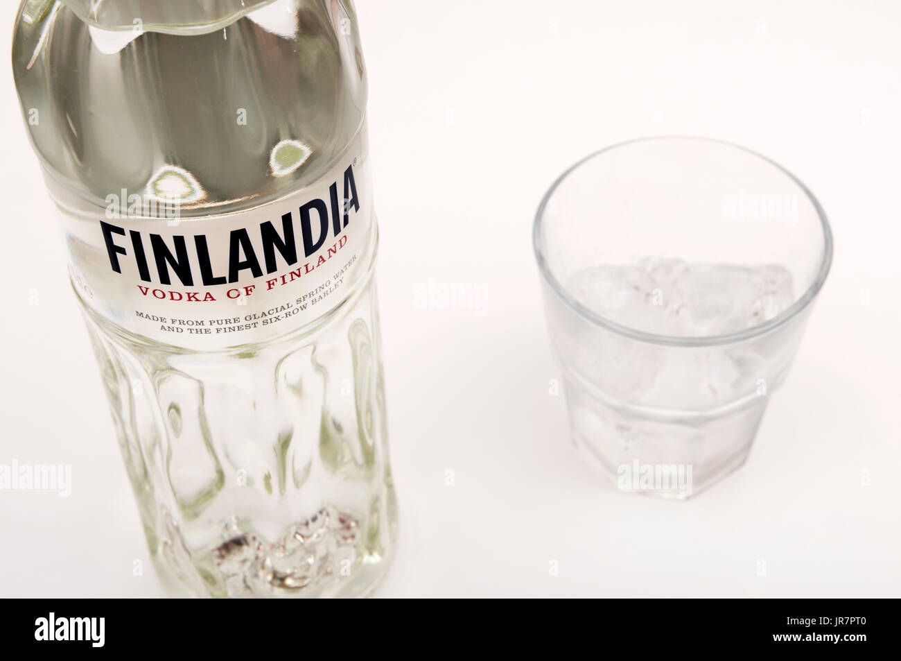 Finlandia vodka Stock Photo