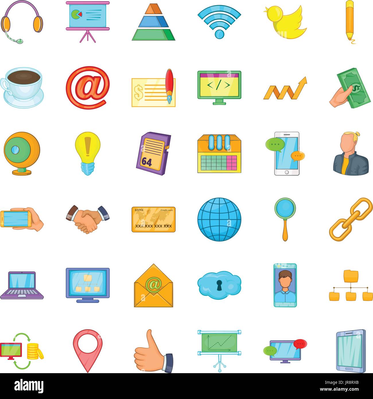 Good company icons set, cartoon style Stock Vector Image & Art - Alamy