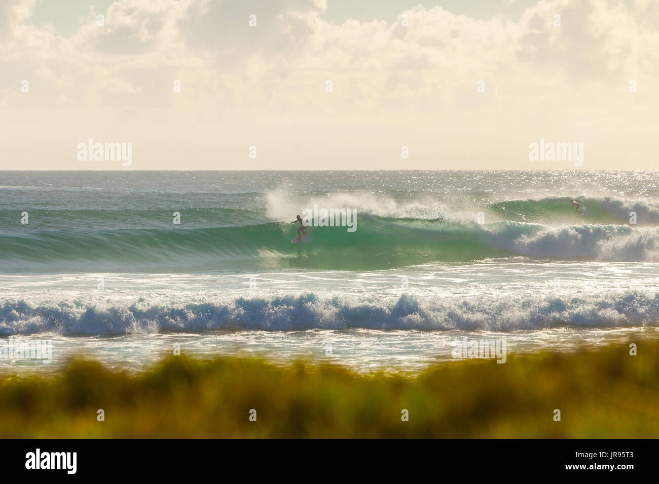 Wave rock surfing australia hi-res stock photography and images - Alamy