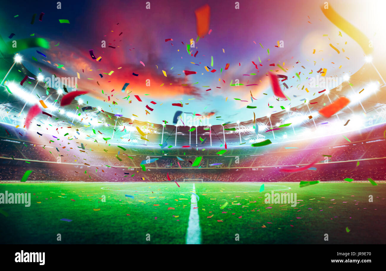 Empty rugby ground hi-res stock photography and images - Alamy