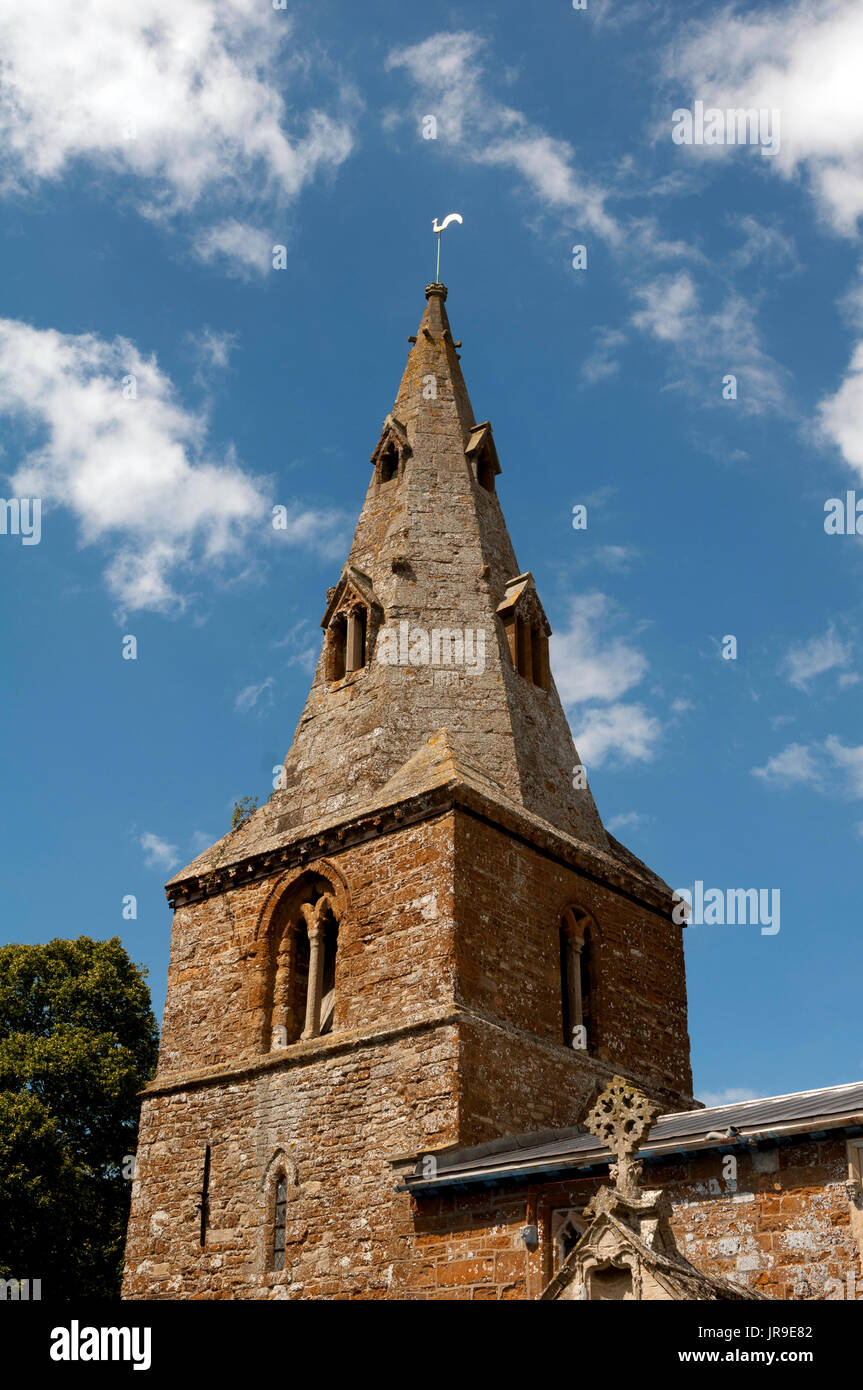 All Saints Church, Wilbarston, Northamptonshire, England, UK Stock Photo