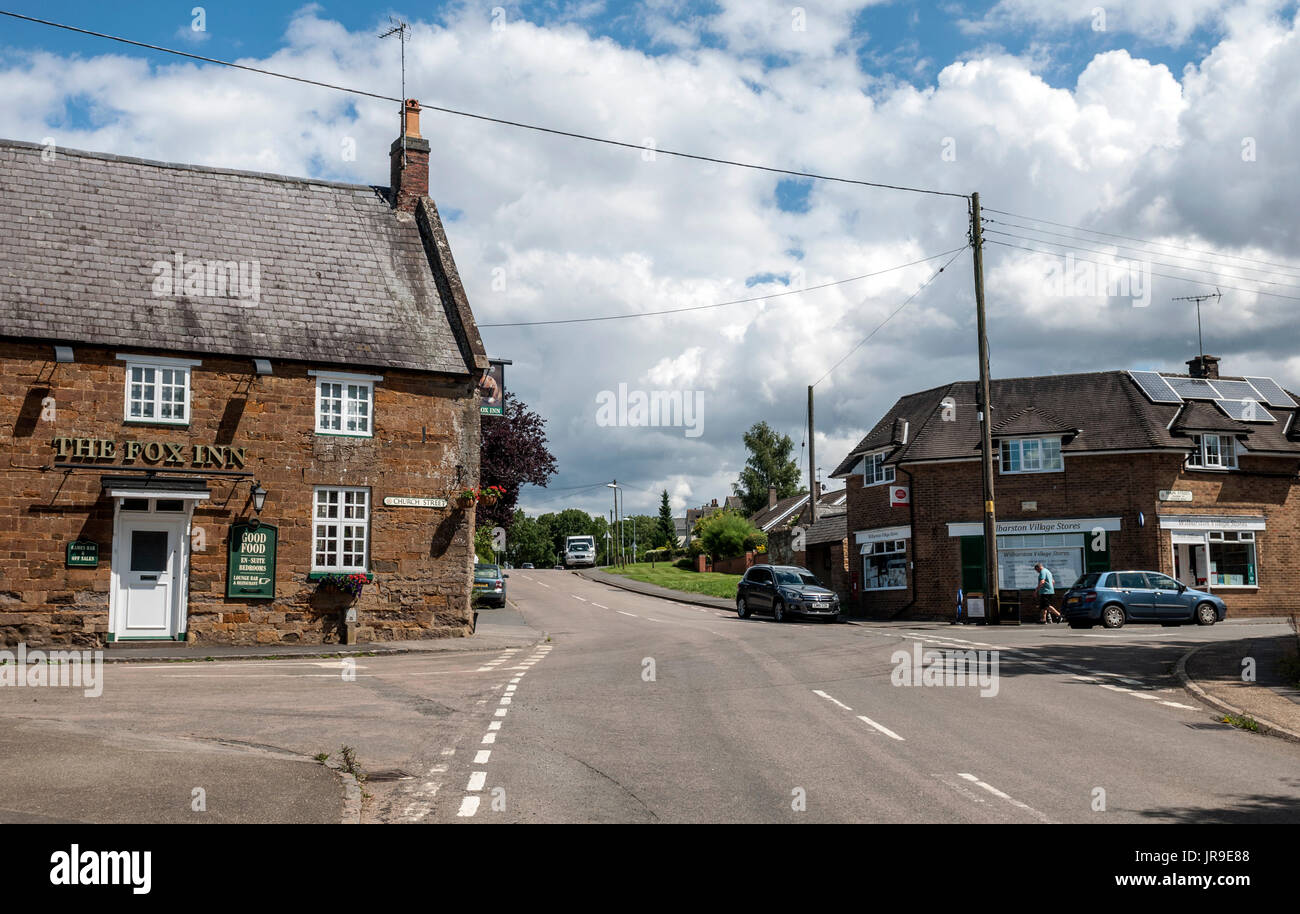 Wilbarston village, Northamptonshire, England, UK Stock Photo