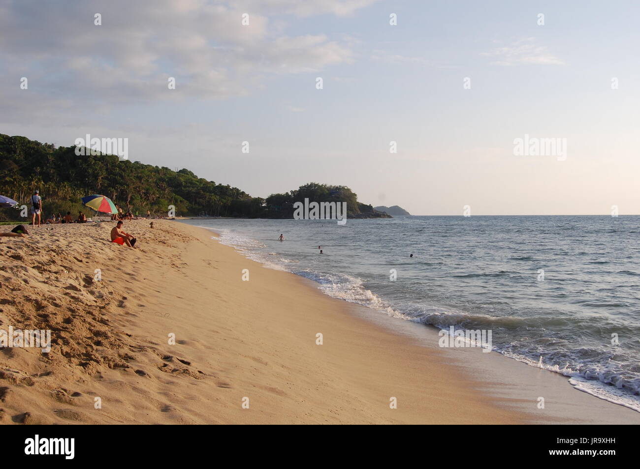 San Pancho´s Beach Mexico Stock Photo Alamy