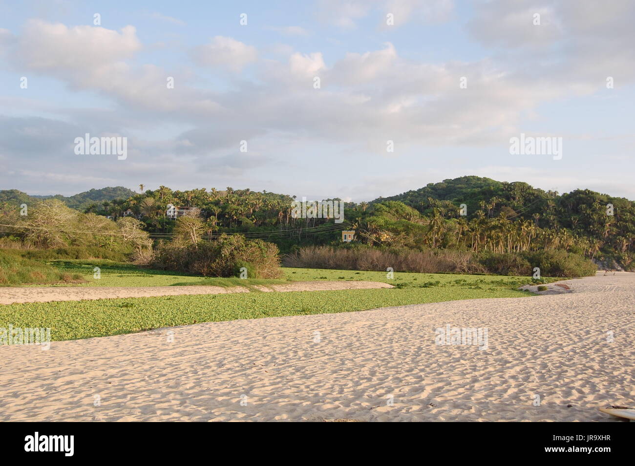 San Pancho´s Beach Mexico Stock Photo Alamy