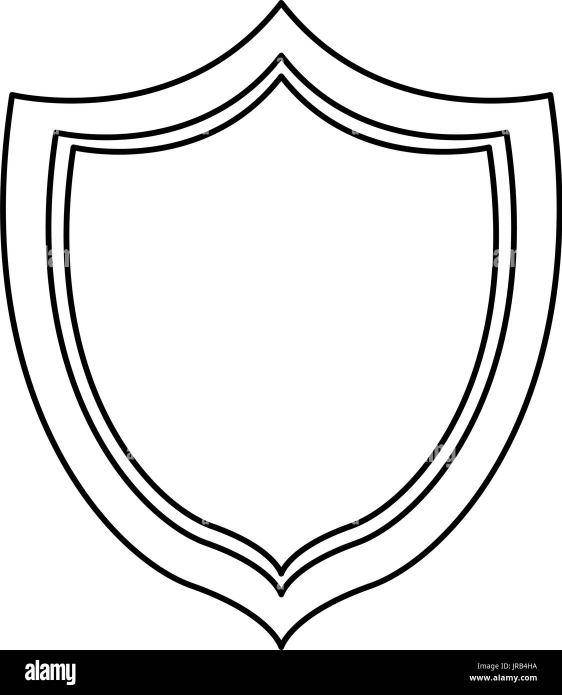 protection shield concept safety privacy security Stock Vector Image