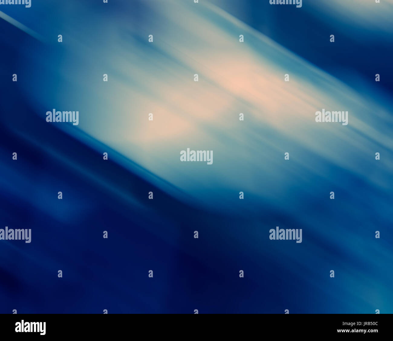 Abstract multicolored diagonal spots blurred background Stock Photo