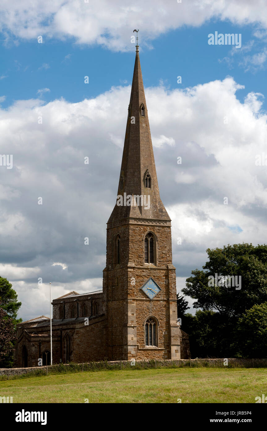 St. Mary the Virgin Church, Brampton Ash, Northamptonshire, England, UK