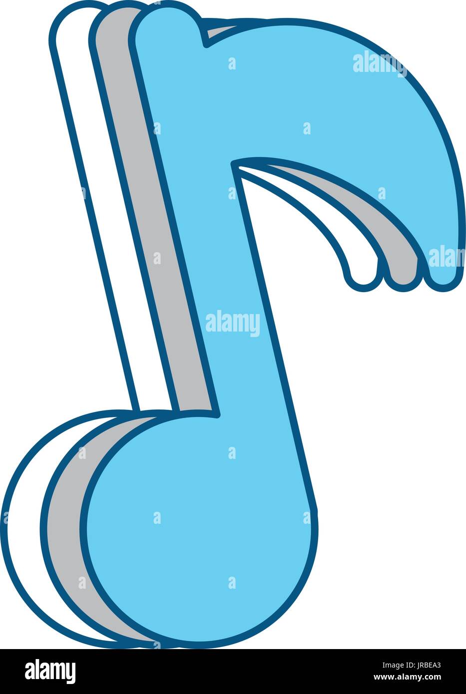 Music note symbol Stock Vector Image & Art Alamy