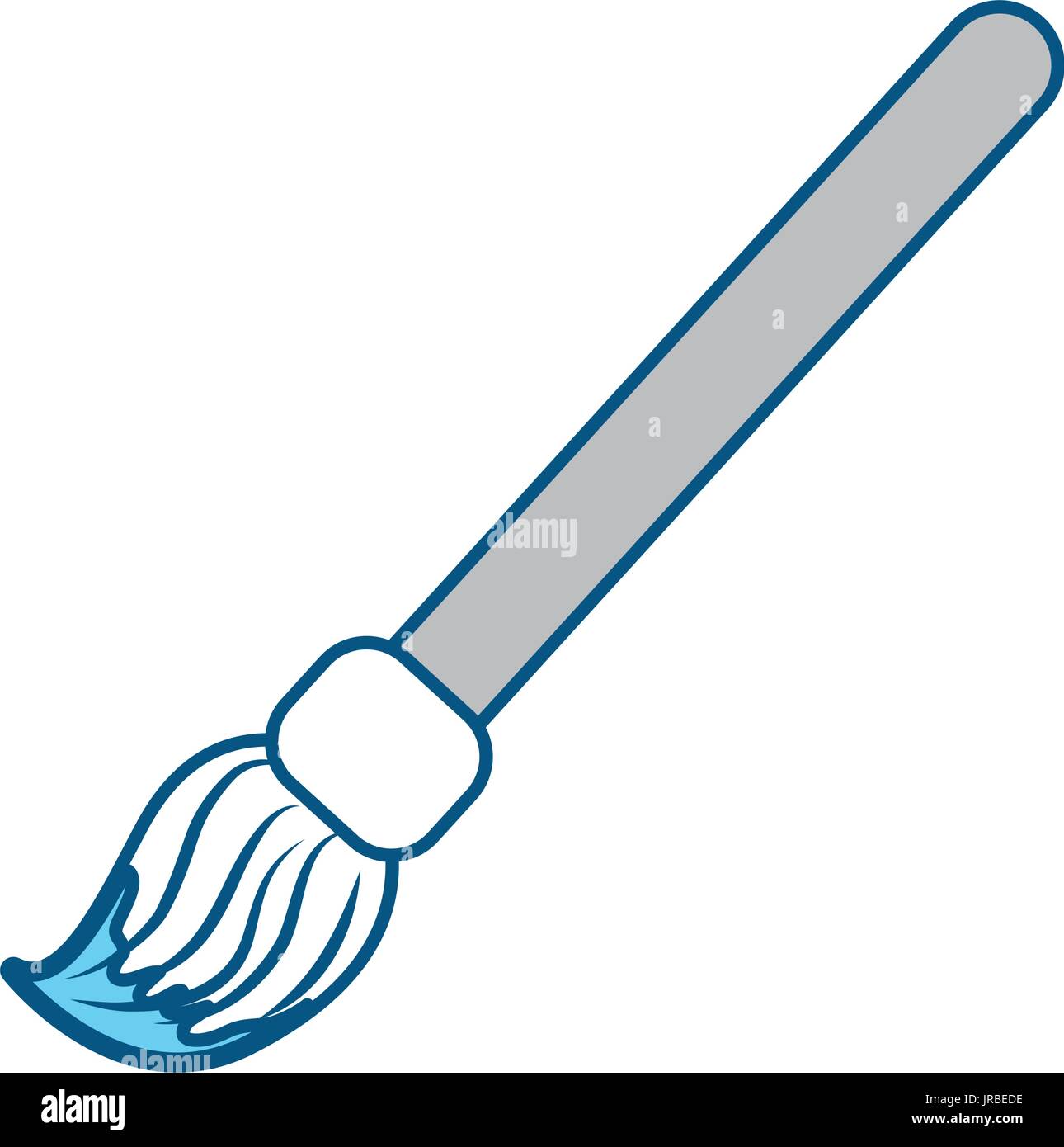 Paint brush art Stock Vector Image & Art - Alamy