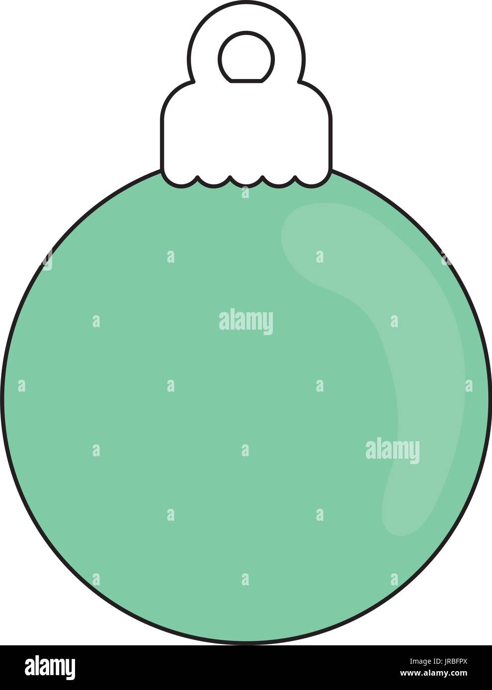 Christmas decorative ball Stock Vector Image & Art - Alamy