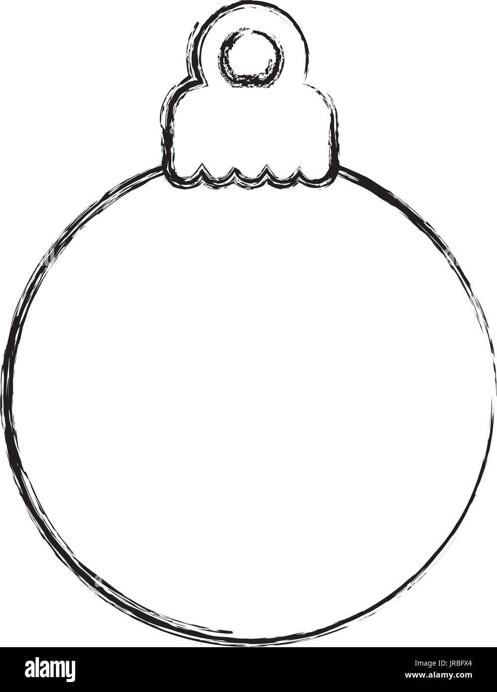 Christmas decorative ball Stock Vector Image & Art - Alamy