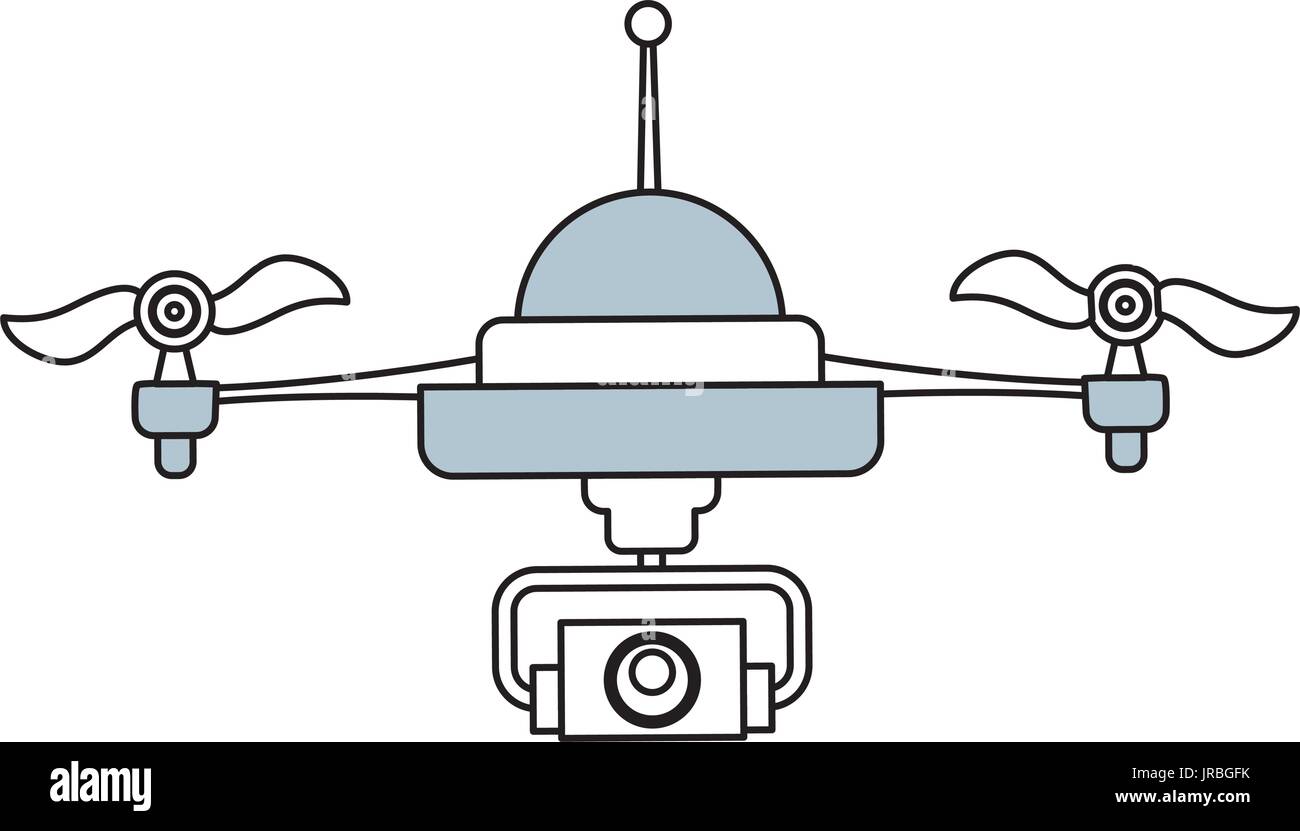Drone technology isolated Stock Vector Image & Art - Alamy