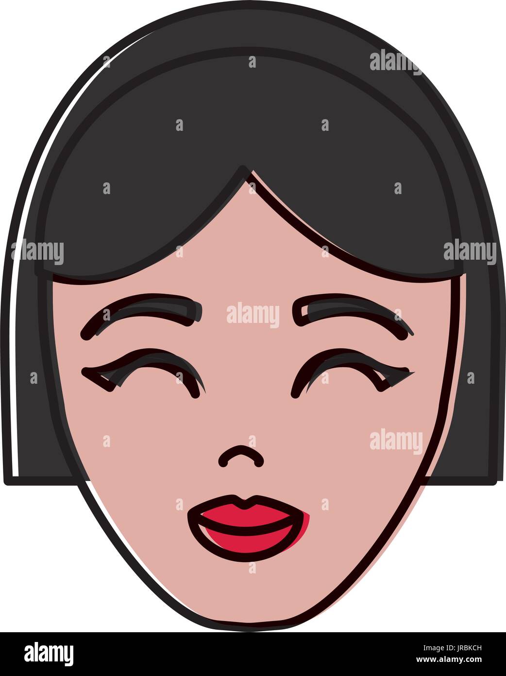 cartoon woman icon Stock Vector Image & Art - Alamy