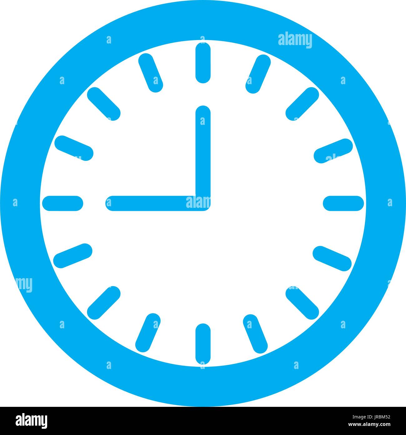 clock icon image Stock Vector Image & Art - Alamy