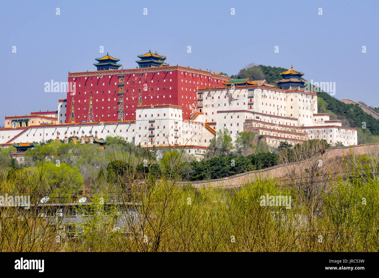 The Summer Imperial Palace in Chengde, Hebei, China. Stock Photo