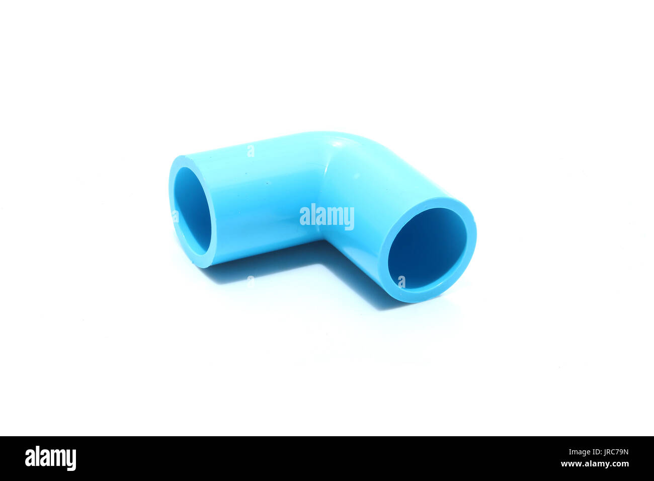 pipe plastic water on isolated Stock Photo Alamy