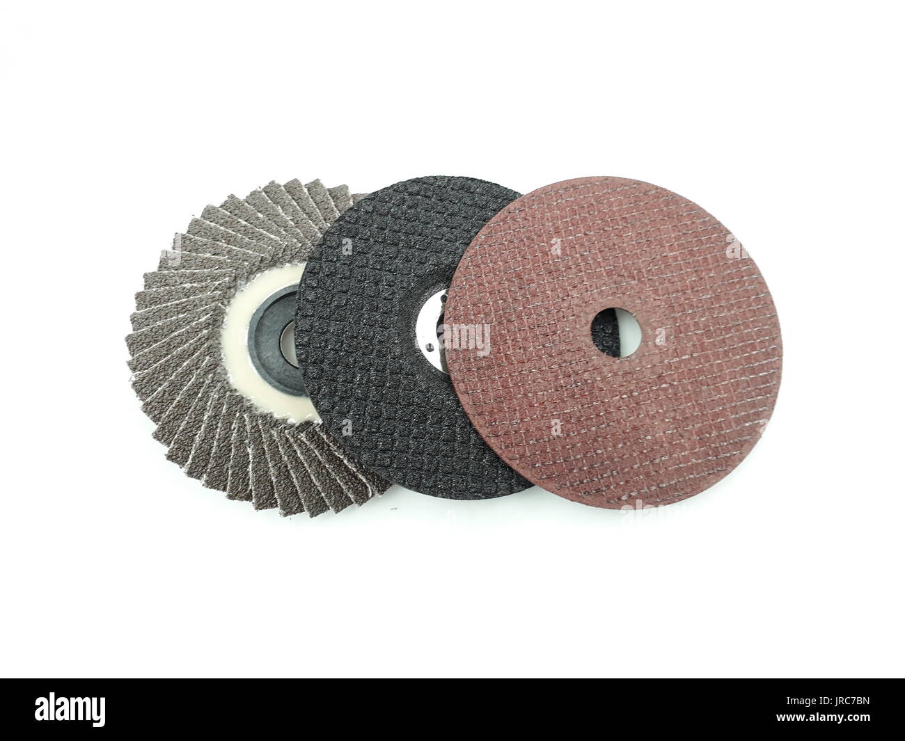 grinding wheel on isolated Stock Photo