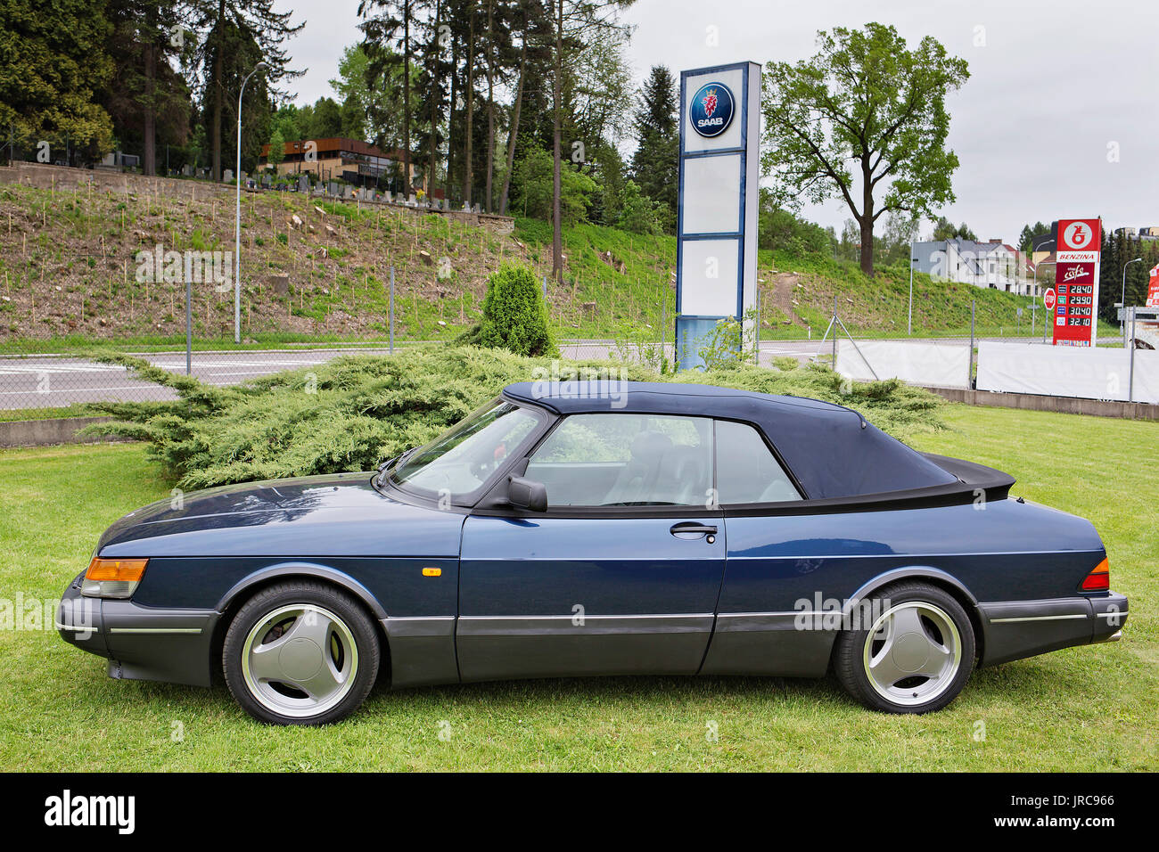 SAAB 900 cabriolet Stock Photo - Alamy