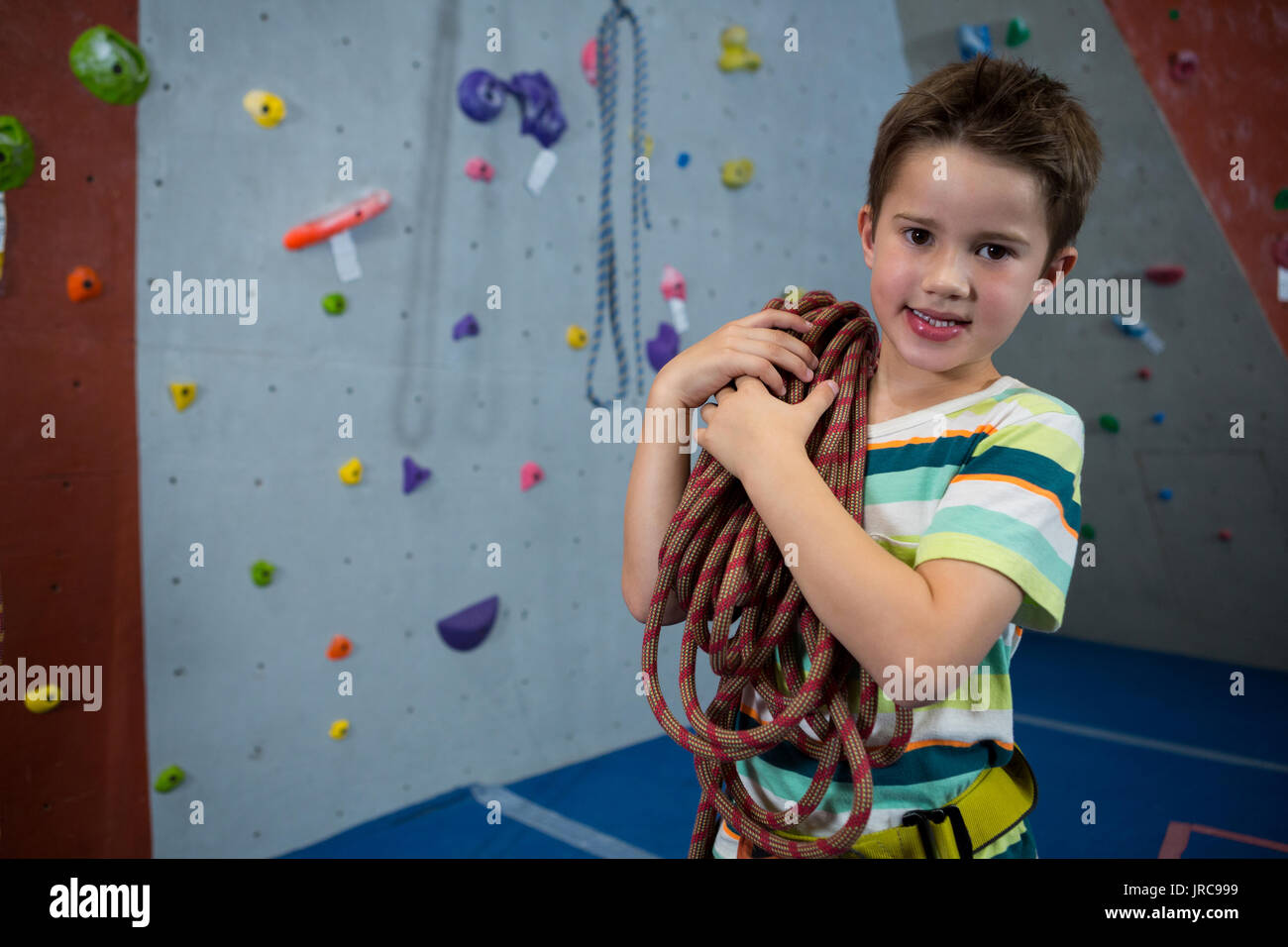 Boy Using A Rope Adorable boy standing rope hi-res stock photography and images - Alamy