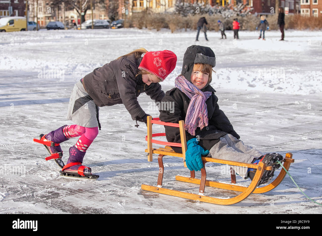 Toddlers ice skates hires stock photography and images Alamy