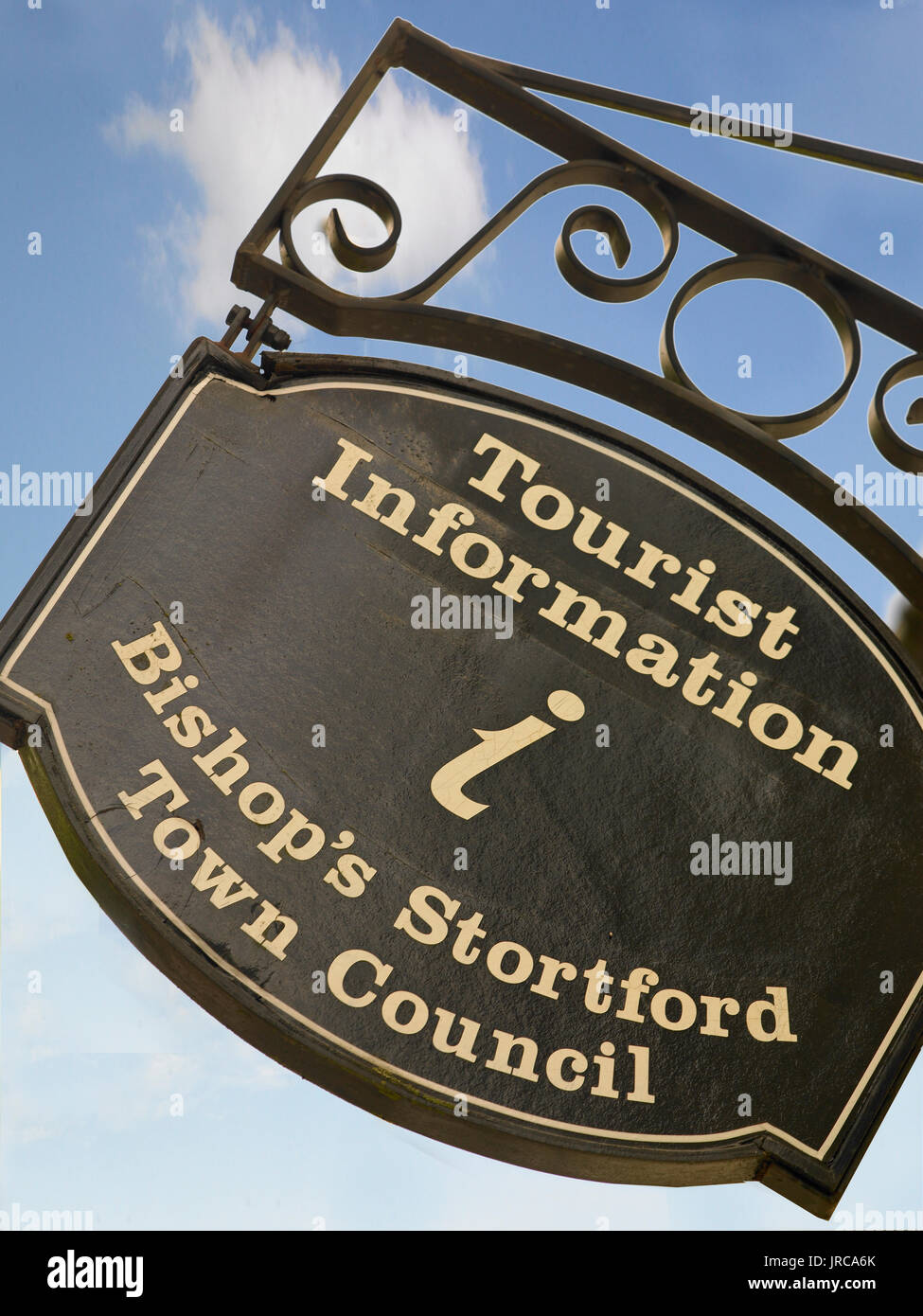 Bishop's Stortford Tourist Information Stock Photo