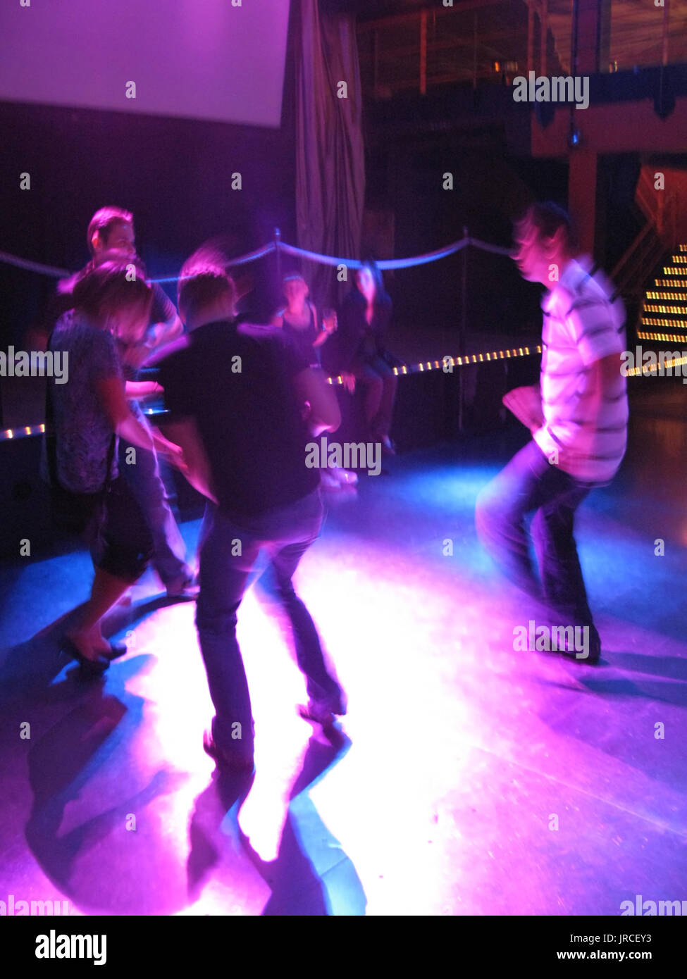 disco dance flensburg Stock Photo