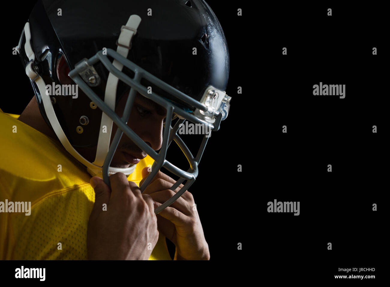 Football player head images