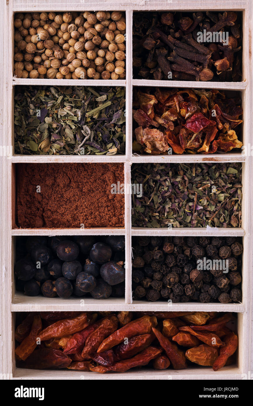 Spice Powder Box Spice box hi-res stock photography and images - Alamy