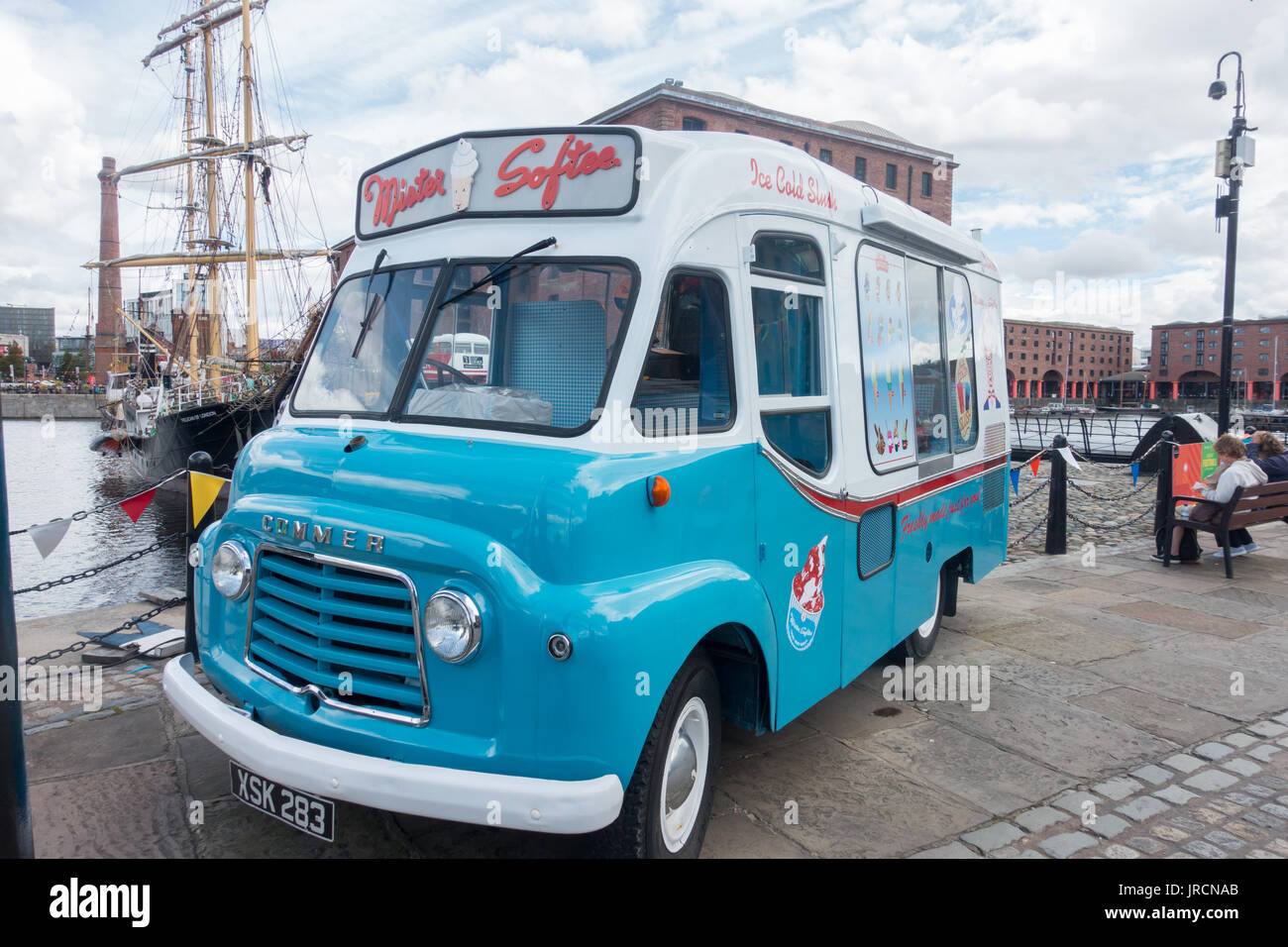 Mister softee ice cream van hi-res stock photography and images - Alamy