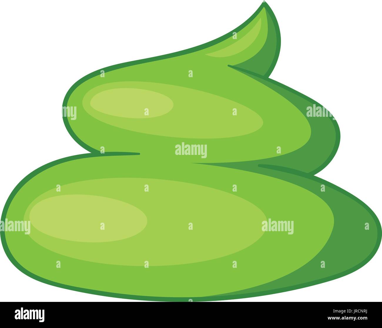 Wasabi icon, cartoon style Stock Vector