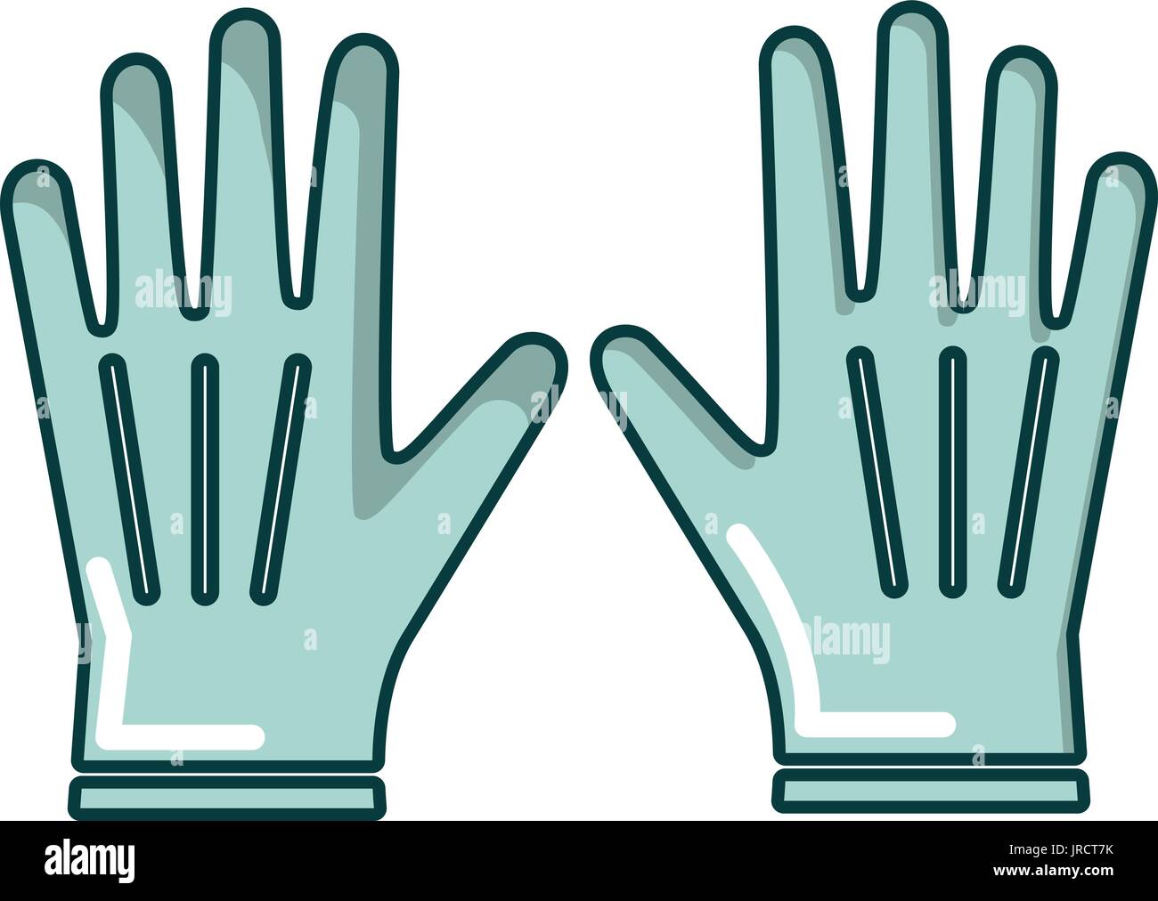 Gardening gloves icon, cartoon style Stock Vector Image & Art - Alamy