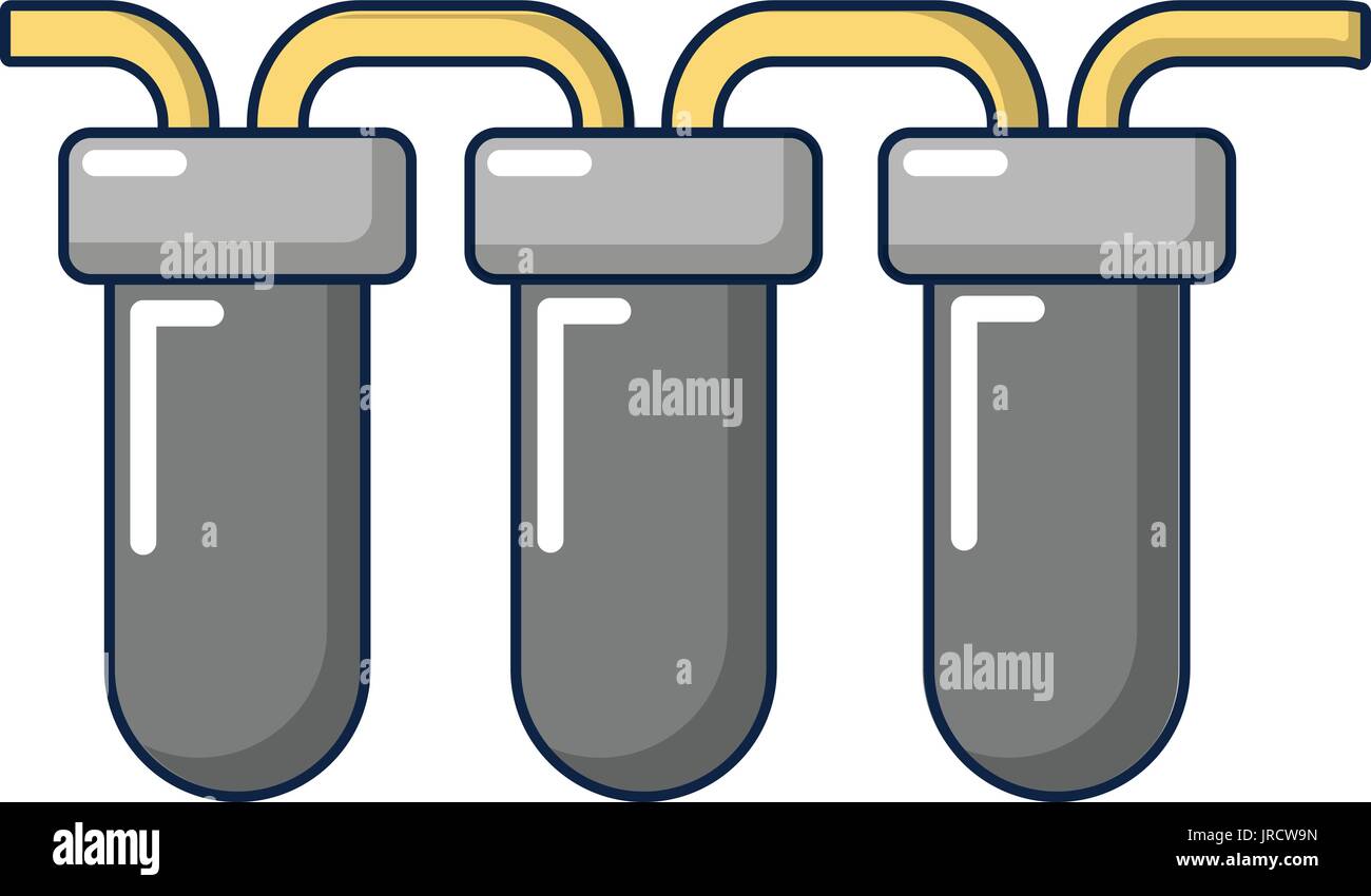 Triple water filter icon, cartoon style Stock Vector Image & Art - Alamy