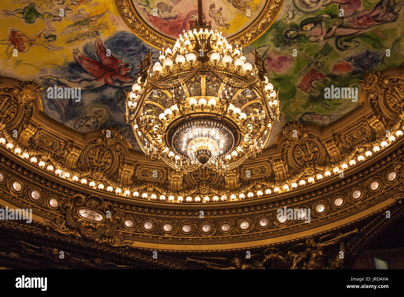 Painting Classic Ceiling Paris Stock Photos Painting Classic