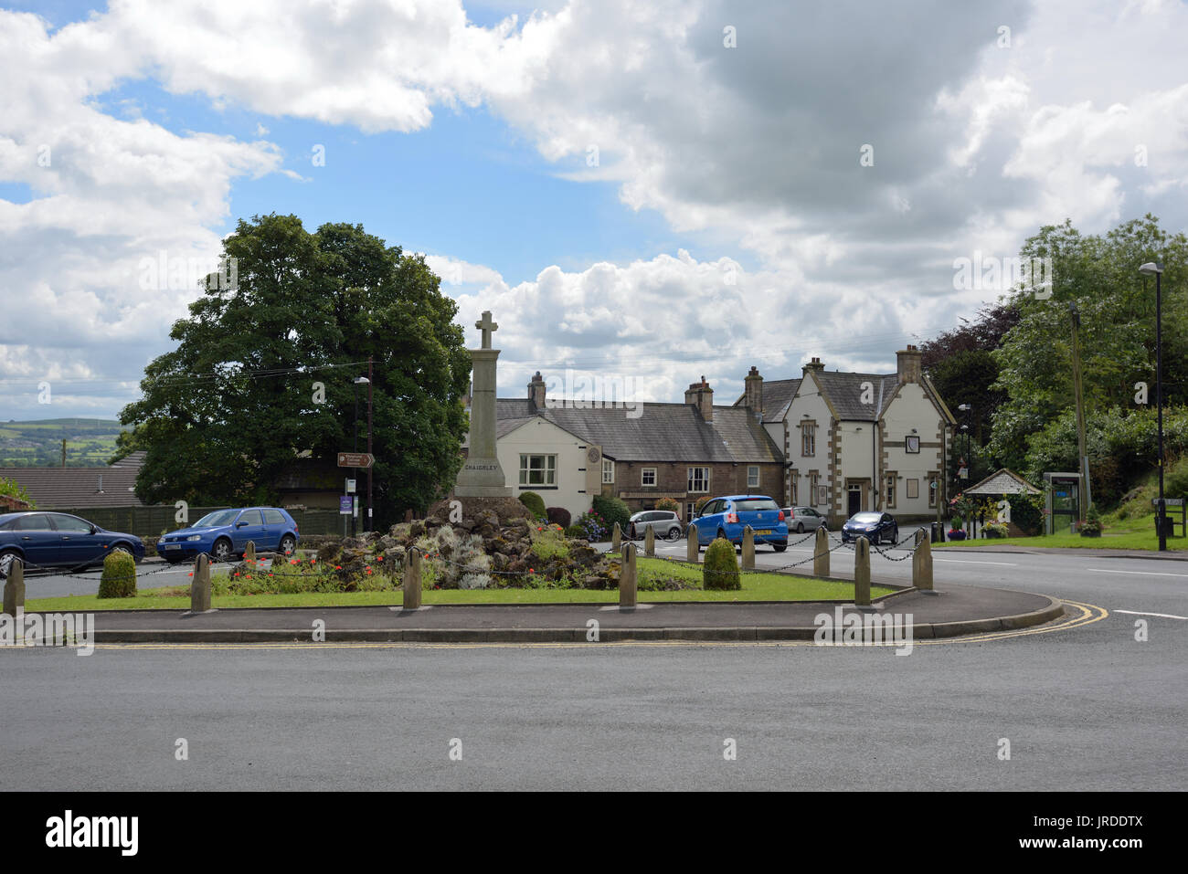 The village of Hurst Green, Clitheroe,Lancashire Stock Photo Alamy