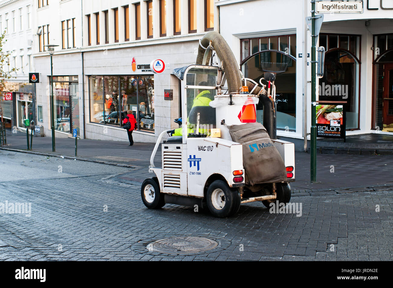 Street vacuum cleaner hires stock photography and images Alamy