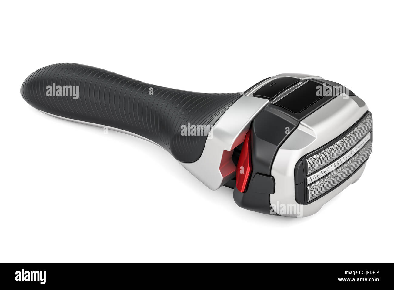 Foil-type cordless razor, shaver. 3D rendering isolated on white ...
