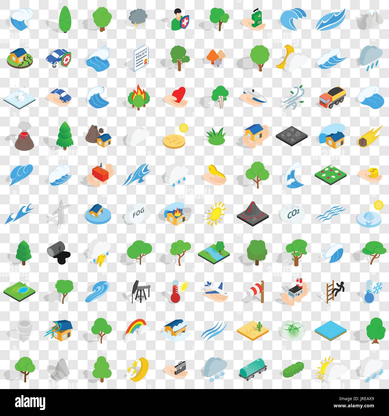 100 globe icons set, isometric 3d style Stock Vector Image & Art - Alamy
