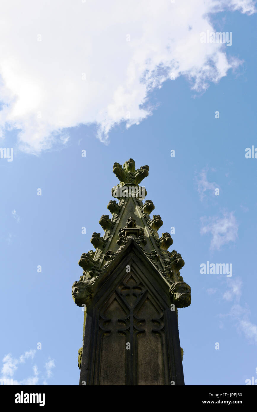 Square Gothic Window Gothic style stone monument hi-res stock photography and images - Alamy