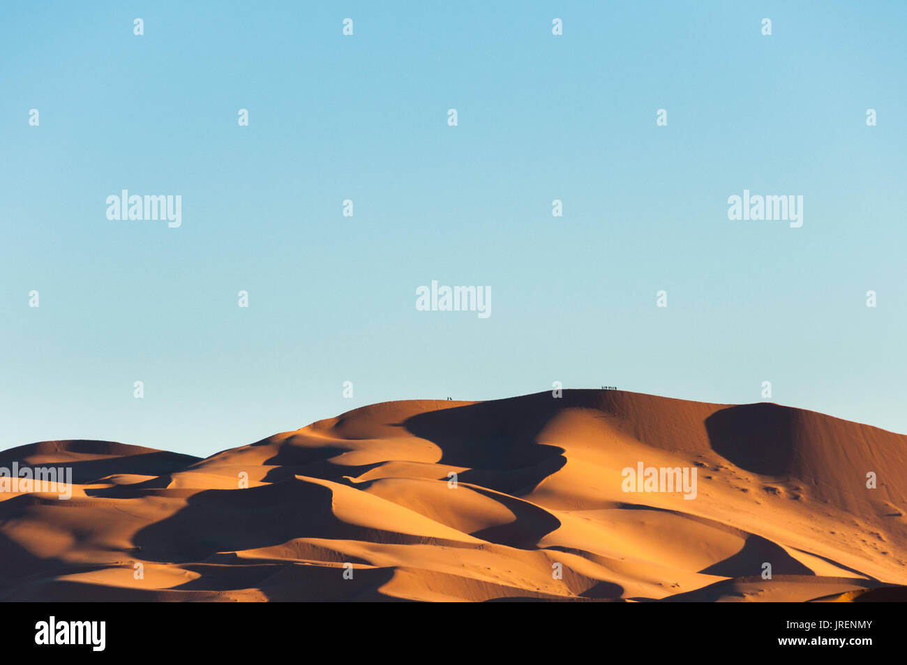 Merzouga sand dunes, Morocco Stock Photo Alamy