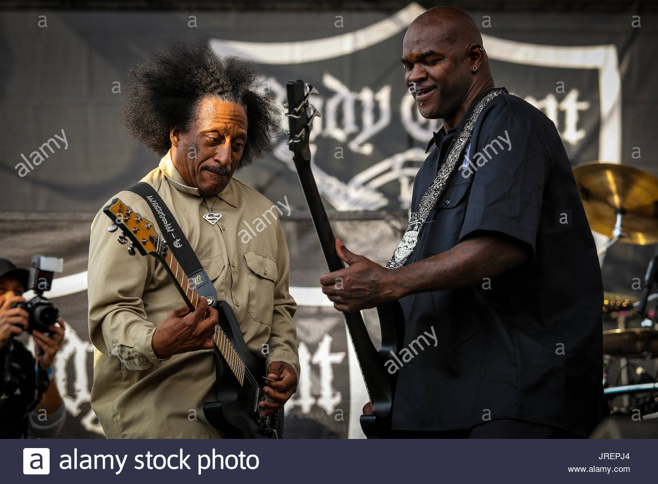 Vincent Price, Ernie C. Body Count performs on Day 2 of The Blaze 'N
