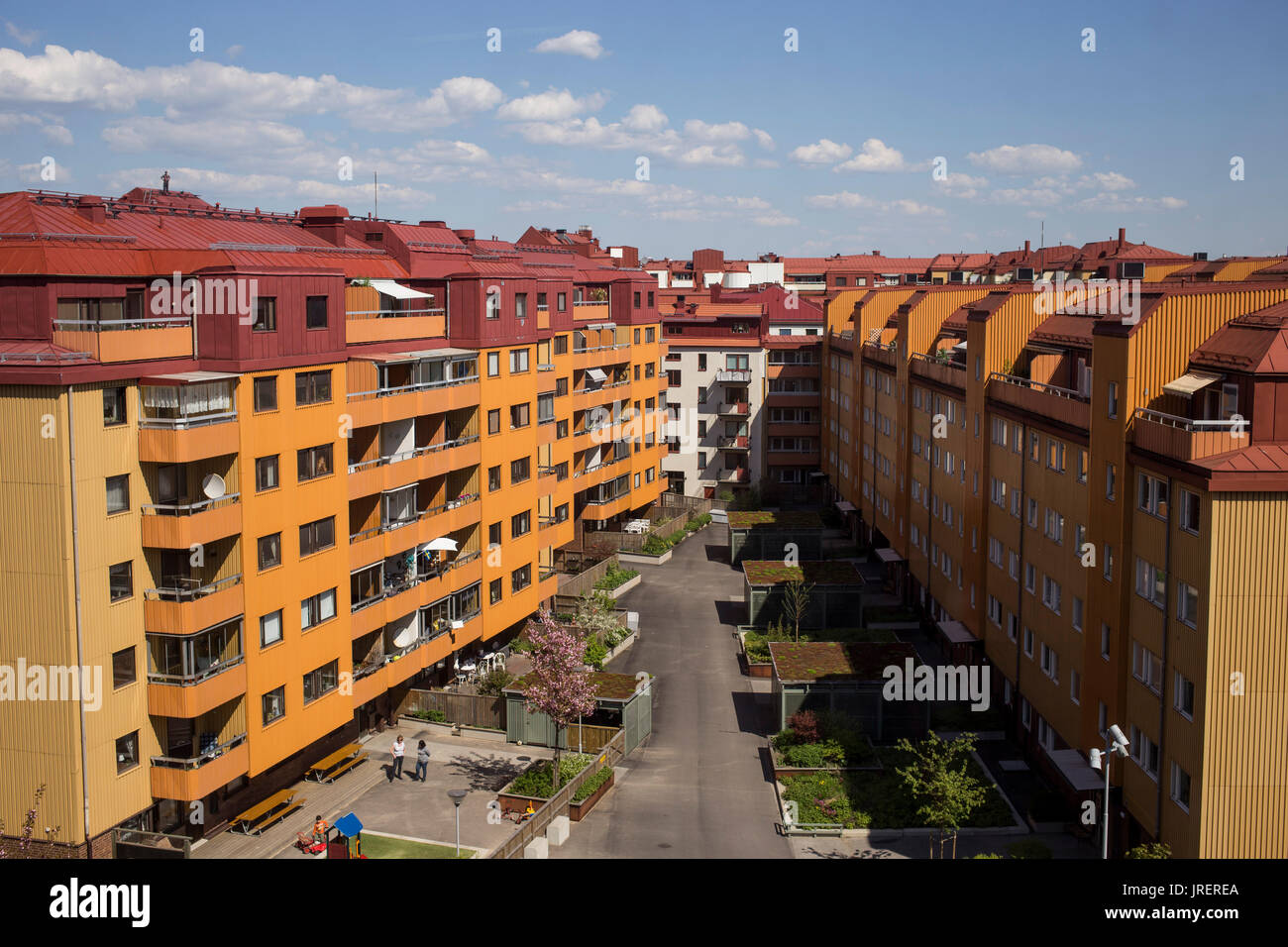 Street and apartments at gothenburg hires stock photography and images Alamy