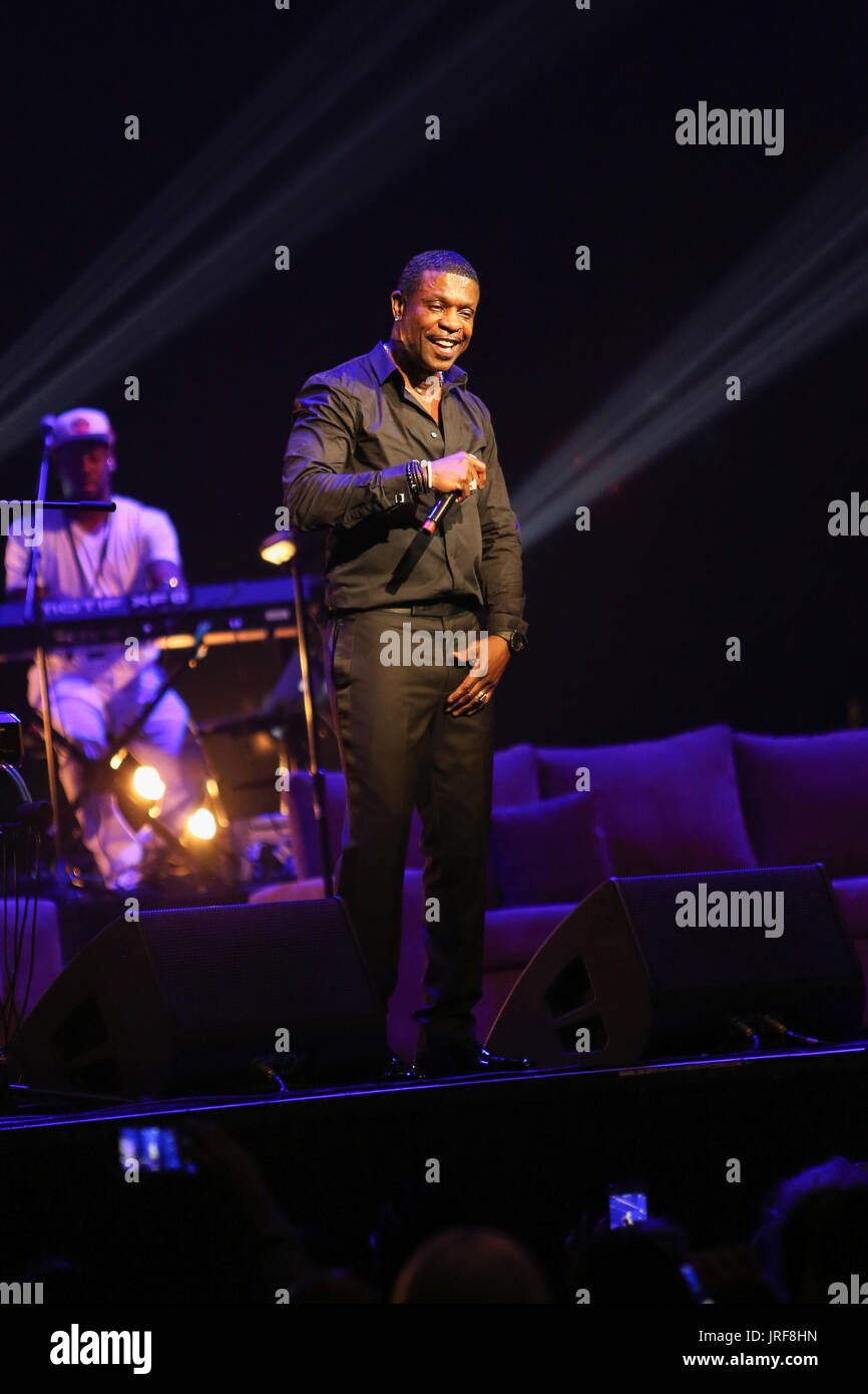 Sydney, NSW, Australia. 5th Aug, 2017. U.S. Award winning R&B artist Keith Sweat performing at The Star Event Centre Sydney Credit: Christopher Khoury/Australian Press/ZUMA Wire/Alamy Live News Stock Photo