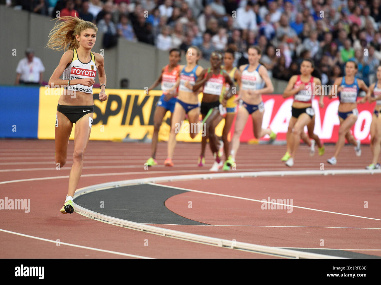 London, Great Britain. 5th Aug, 2017. Germany's Konstanze Klosterhafen