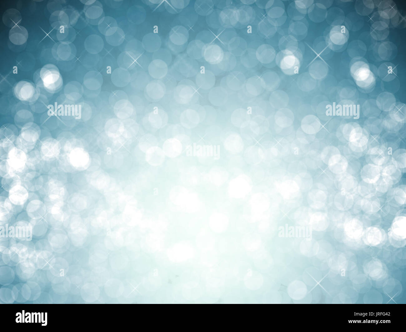 blue abstract background with bokeh light Stock Photo - Alamy