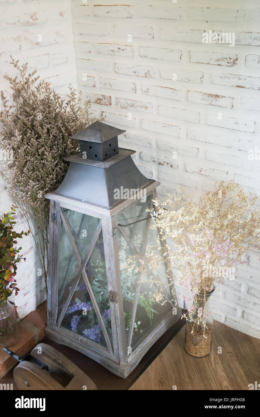 Vintage country house interior decoration, stock photo Stock Photo Alamy