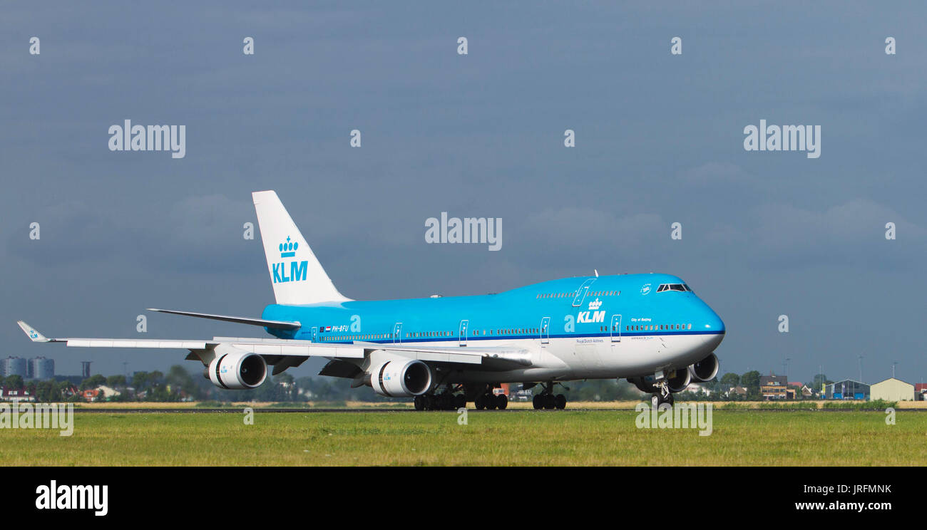Schiphol airport Stock Photo