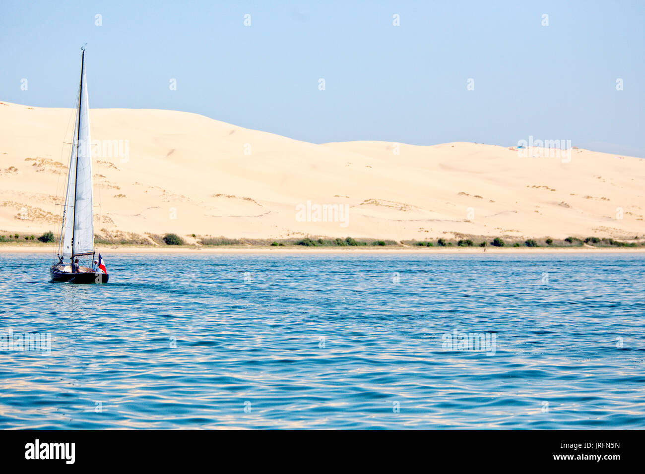 Arcachon Bay (in French, the Bassin d'Arcachon, and known locally