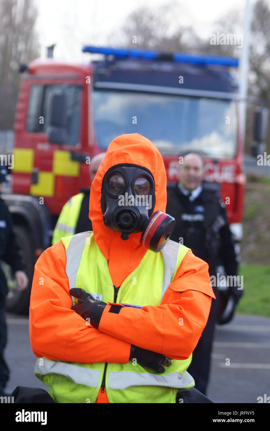 CBRN Police Stock Photo