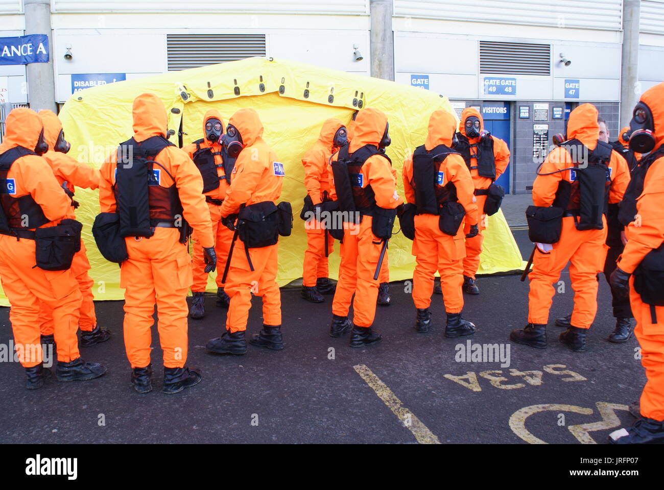 CBRN Police Stock Photo