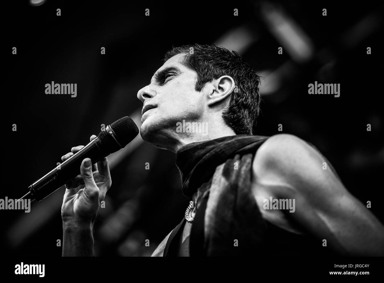Janes Addiction performing at a music festival in British Columbia